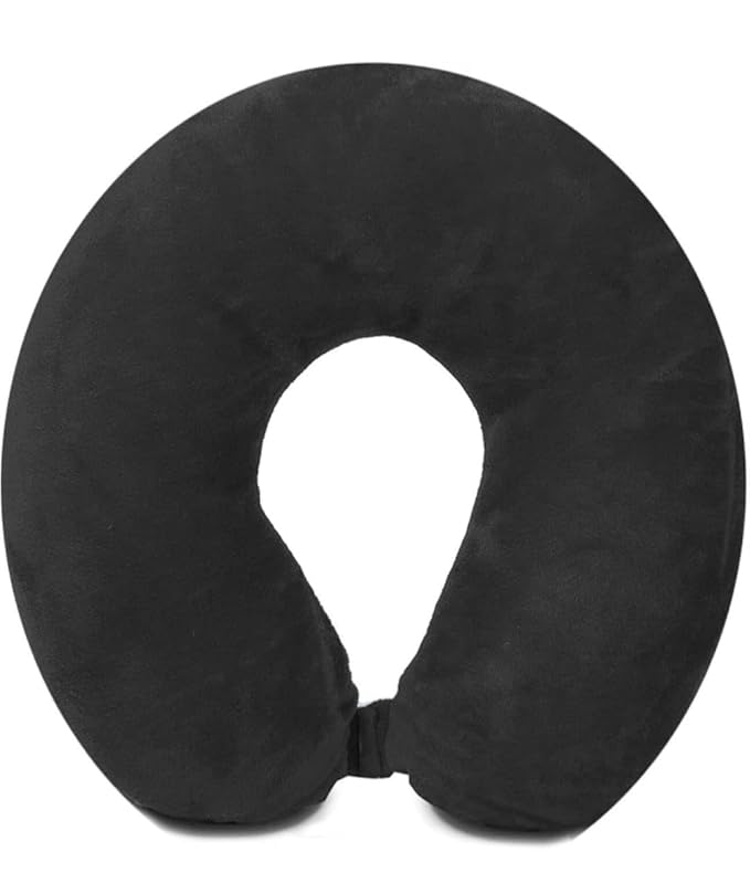 Memory Foam Neck Pillow | Orthopedic Cervical Support for Pain Relief & Better Sleep | Ergonomic Contour Design for Neck & Shoulder Comfort | Ideal for Home Travel & Office Use | Pack Of 3 - Image 3