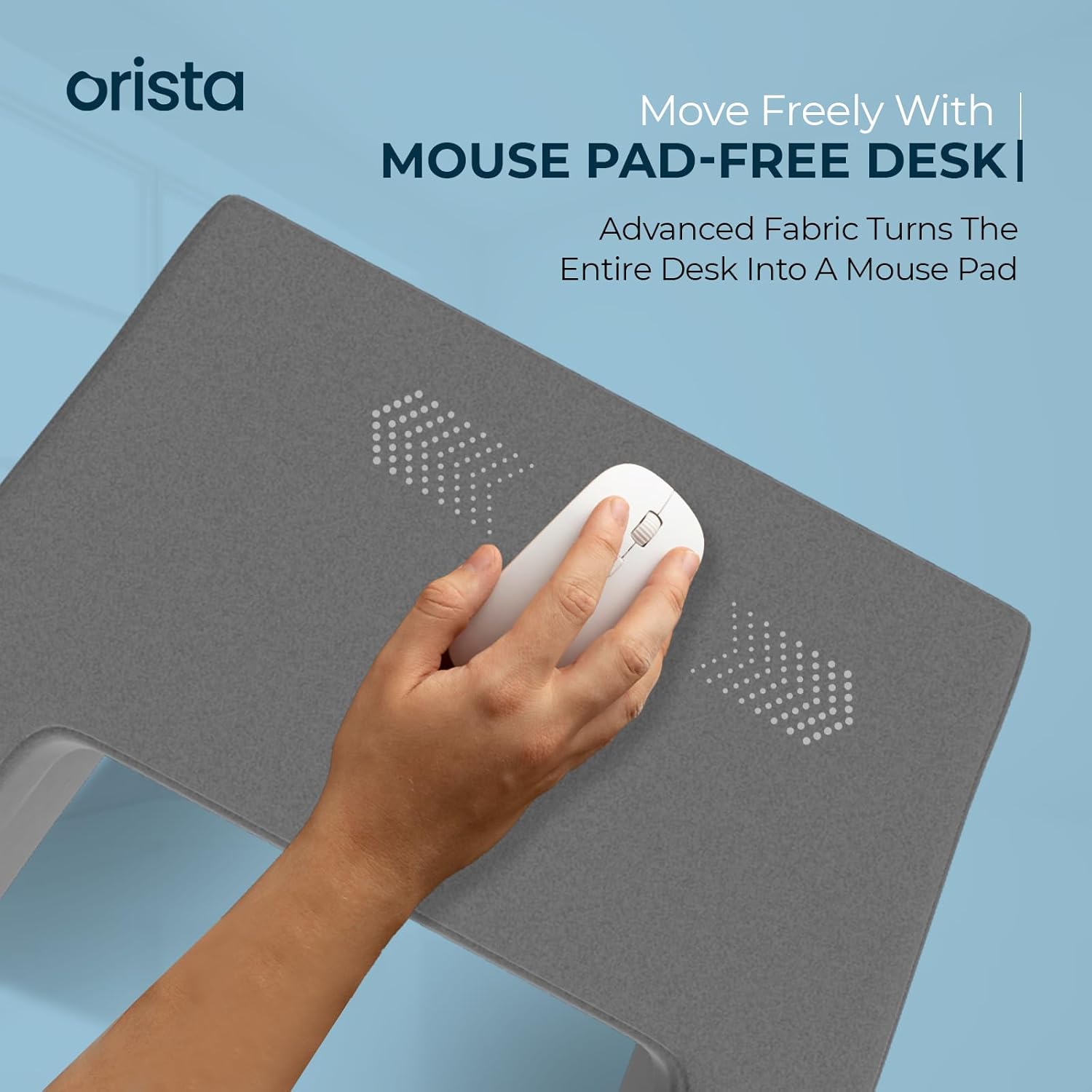 Lap Desk Pillow | Portable Computer Table & Laptop Lap Desk for Sofa, Bed, Floor | Ergonomic Design Comfortable Armrest | Work Desk Accessories for Reading Gaming Studying | Grey Velvet Cover - Image 3